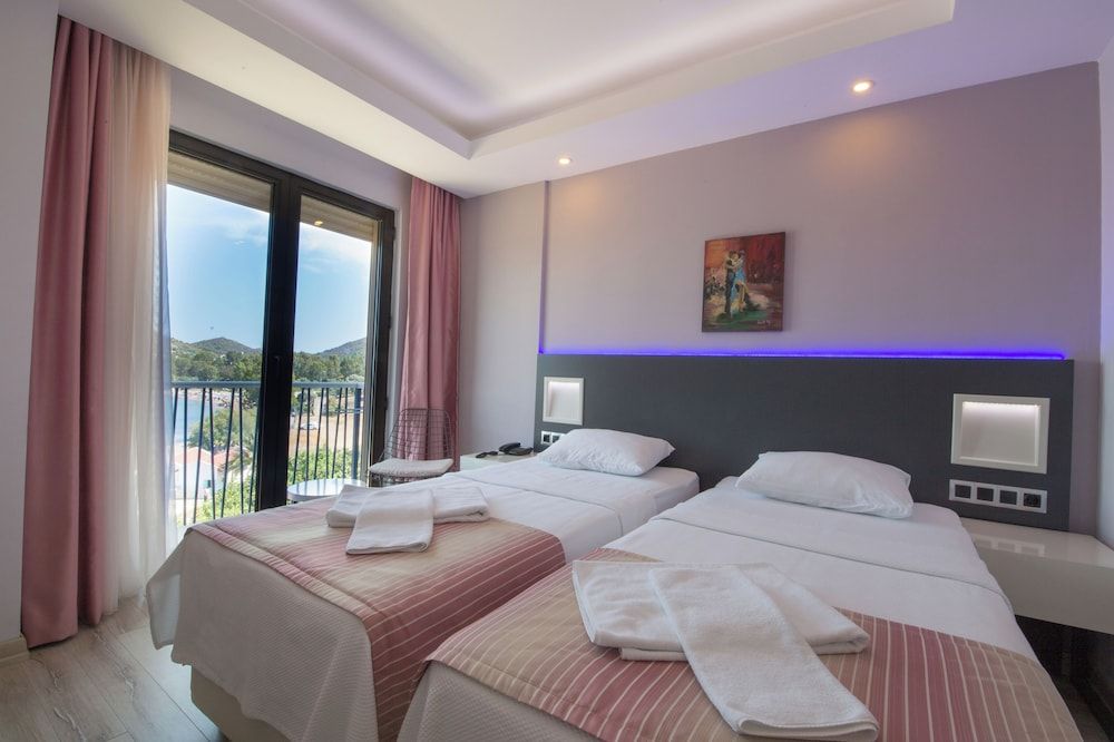 Datca Sapphire Hotel Twin Room, Sea View