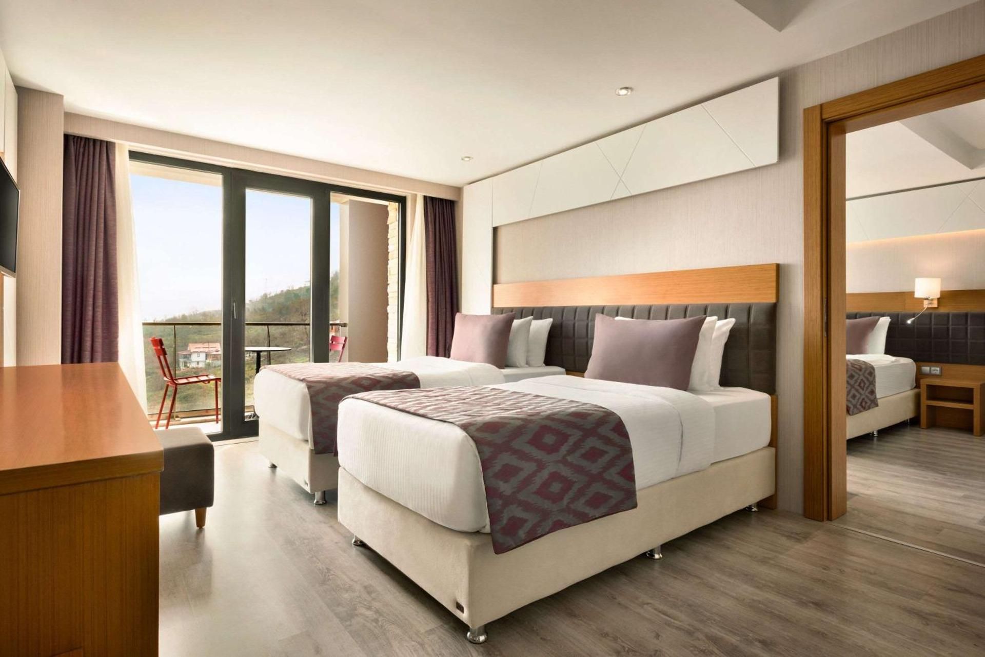 1 King Bed Smoking Suite