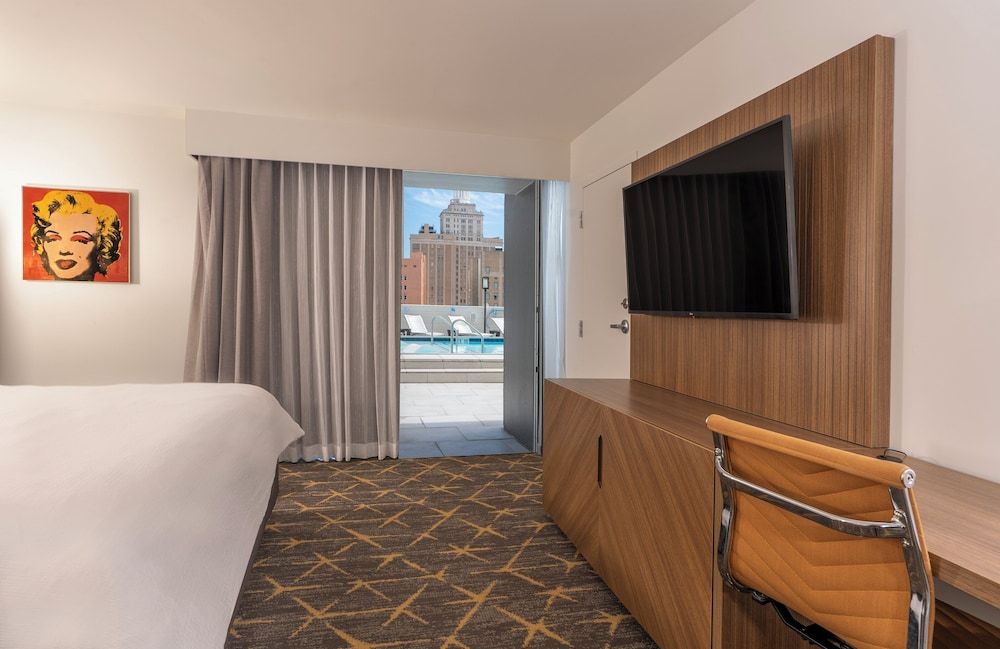 Premium Room, 2 Queen Beds, Pool Access, City View