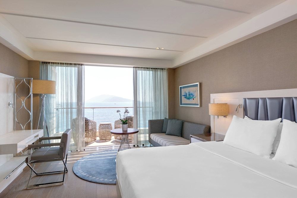Caresse, a Luxury Collection Resort & Spa, Bodrum Deluxe Room, 1 King Bed, Sea View 5