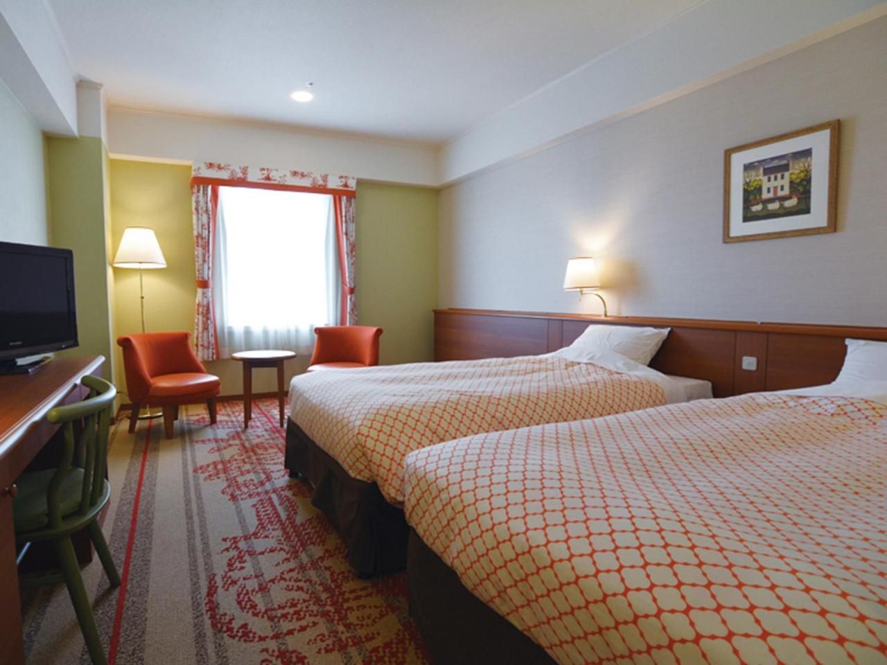 Short StayPark-Side Twin Room - Non-Smoking (Check-In 18:00 and Check-Out 10:00)