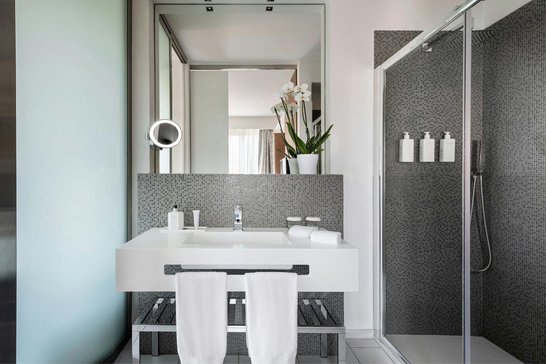 Trevi Suite, Vice Presidential Suite, 1 King, Piazza Barberini view, Skyline view, Terrace level