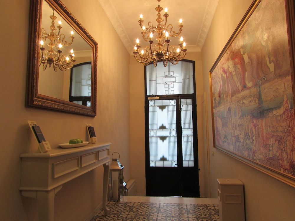 Interior entrance