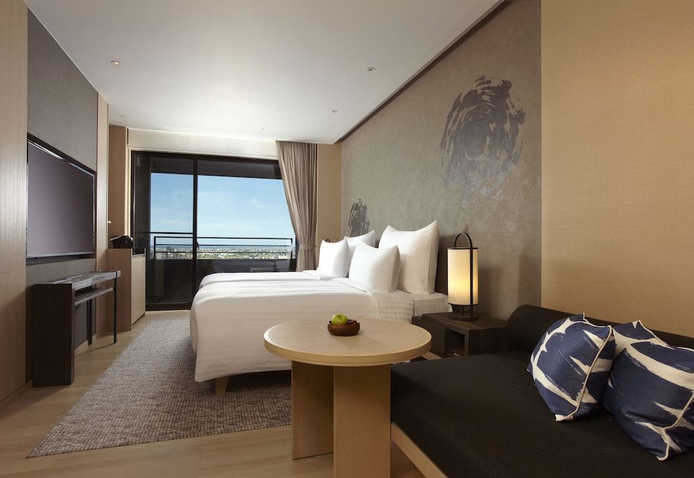 Mu Jiao Xi Hotel BREEZE Superior Patio Room Twin Bed ( Main Building)