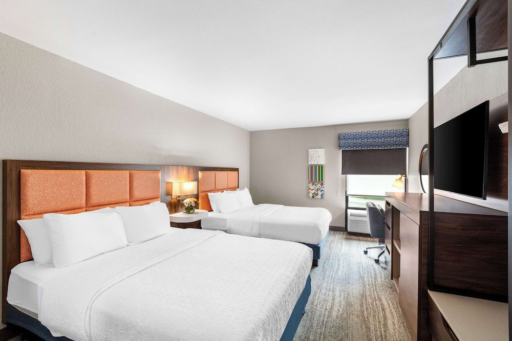 Two double beds non smoking