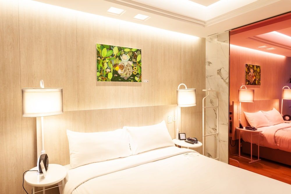 i hotel Zhongli Double Room, No Windows (18:00入住中午12:00退房) 11