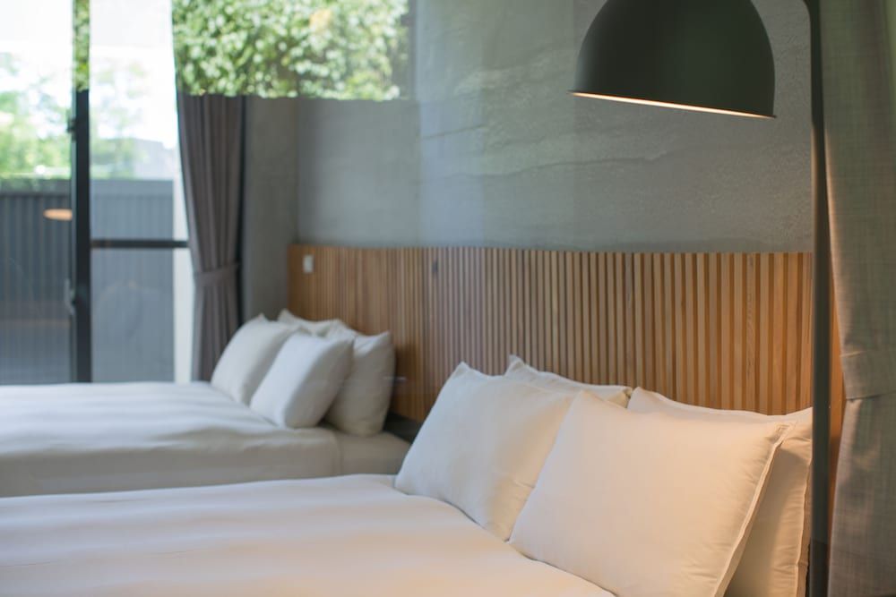 Ruisui Sunshine Hot Spring B&B Quadruple Room, 2 Queen Beds, Non Smoking, Mountain View