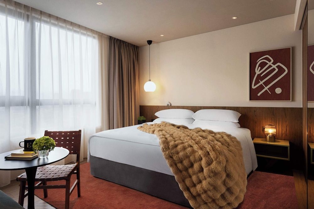 1 King Bed with Sofa Bed