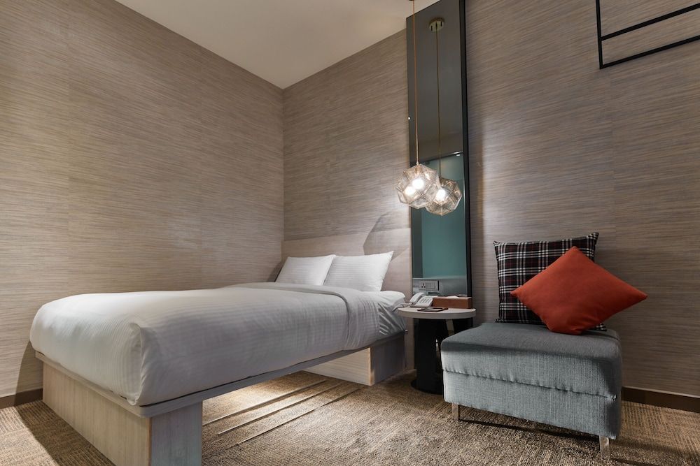 Via Hotel Taipei Station Standard Double Room, 1 Double Bed, No Windows 7