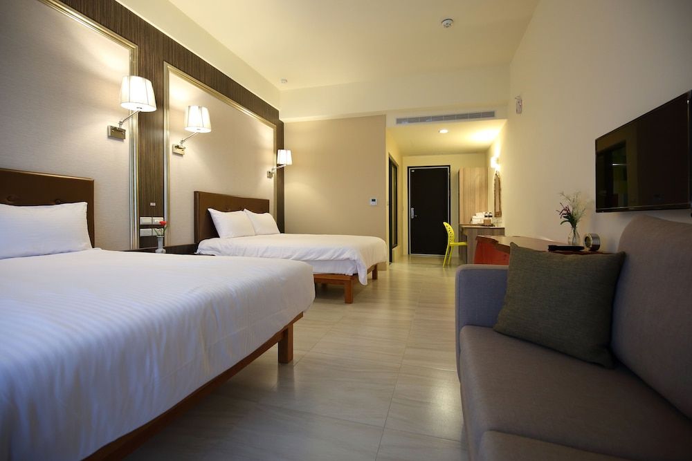 Comfort Quadruple Room, 2 Double Beds, Non Smoking, Balcony