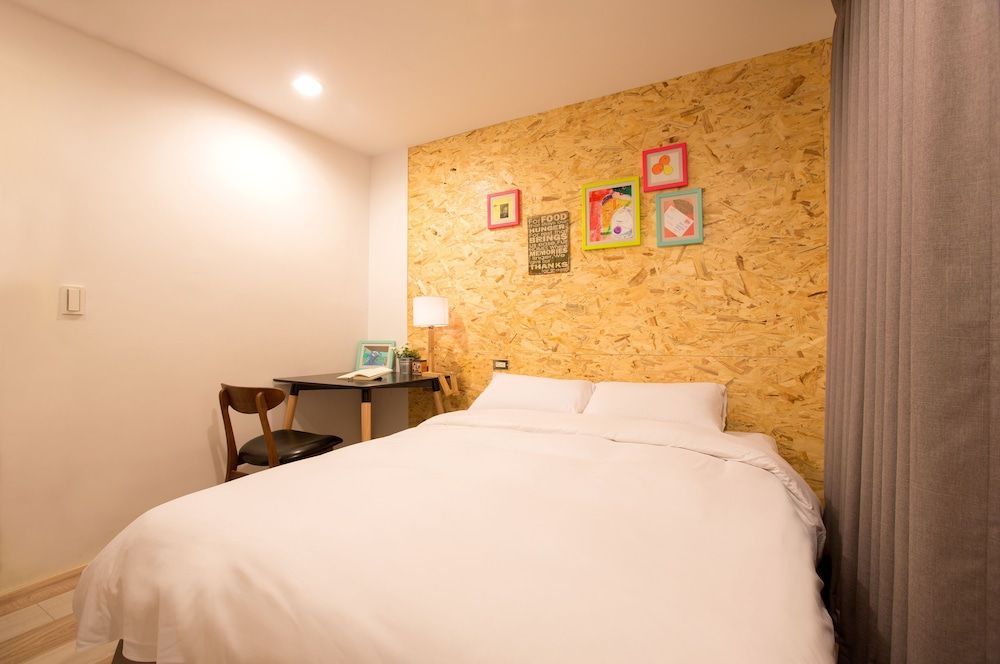 Light hostel - Chiayi Basic Double Room, 1 Double Bed