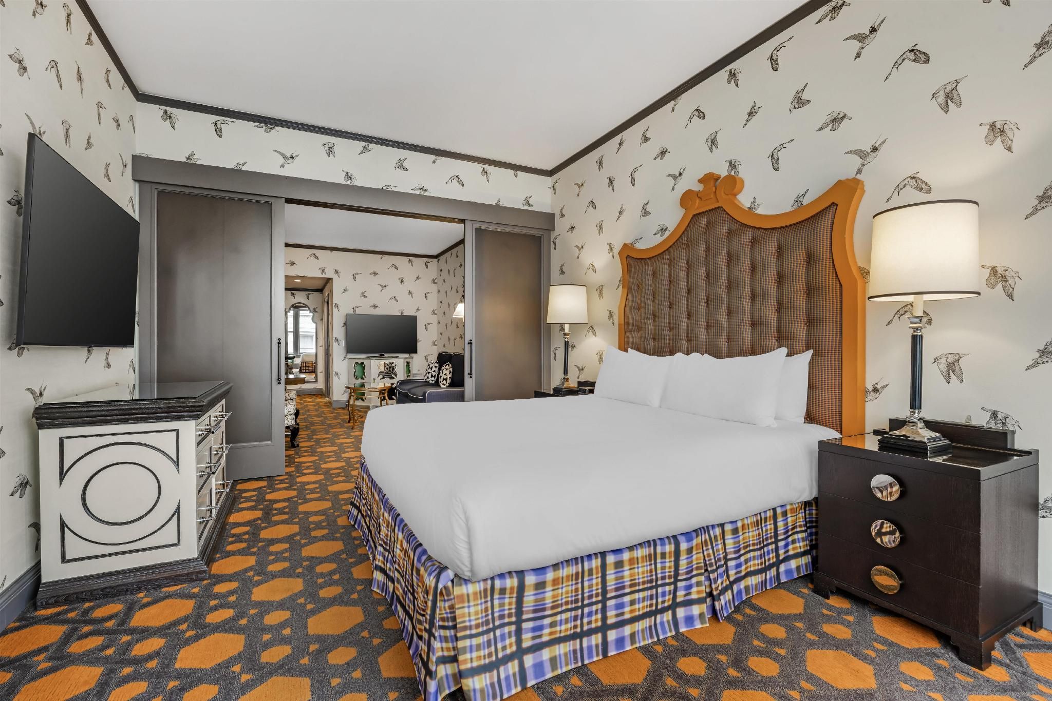 Mobility Accessible One Bedroom Suite King Roll-In Shower