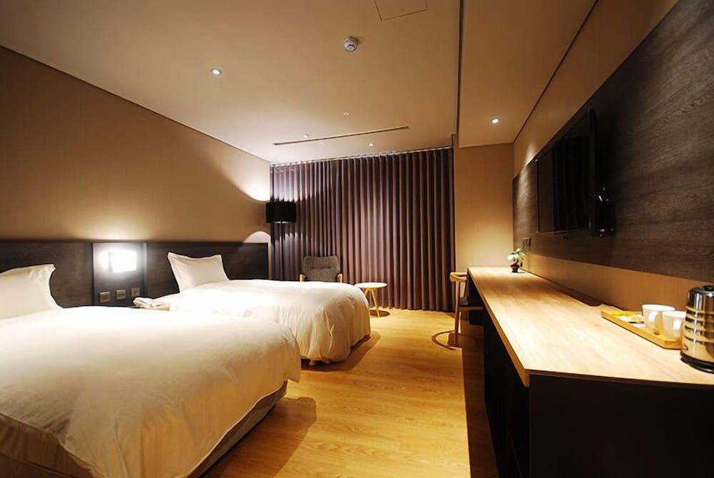 Chiayi Guanzhi Hotel Deluxe Twin Room, 2 Twin Beds, Hot Tub 2