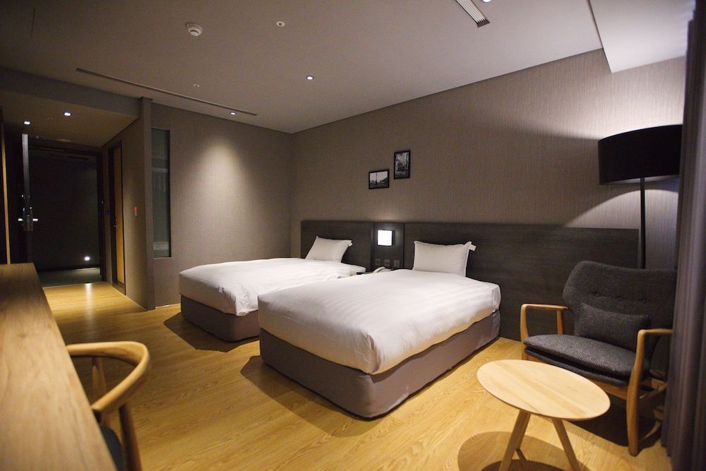 Chiayi Guanzhi Hotel Deluxe Twin Room, 2 Twin Beds, Hot Tub 3