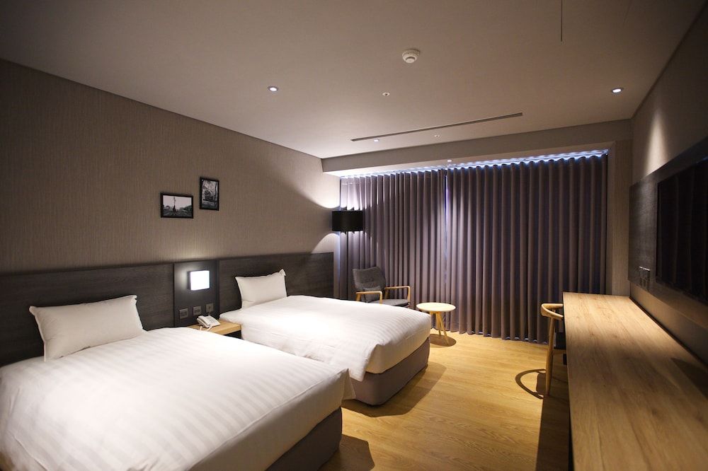 Chiayi Guanzhi Hotel Deluxe Twin Room, 2 Twin Beds, Hot Tub