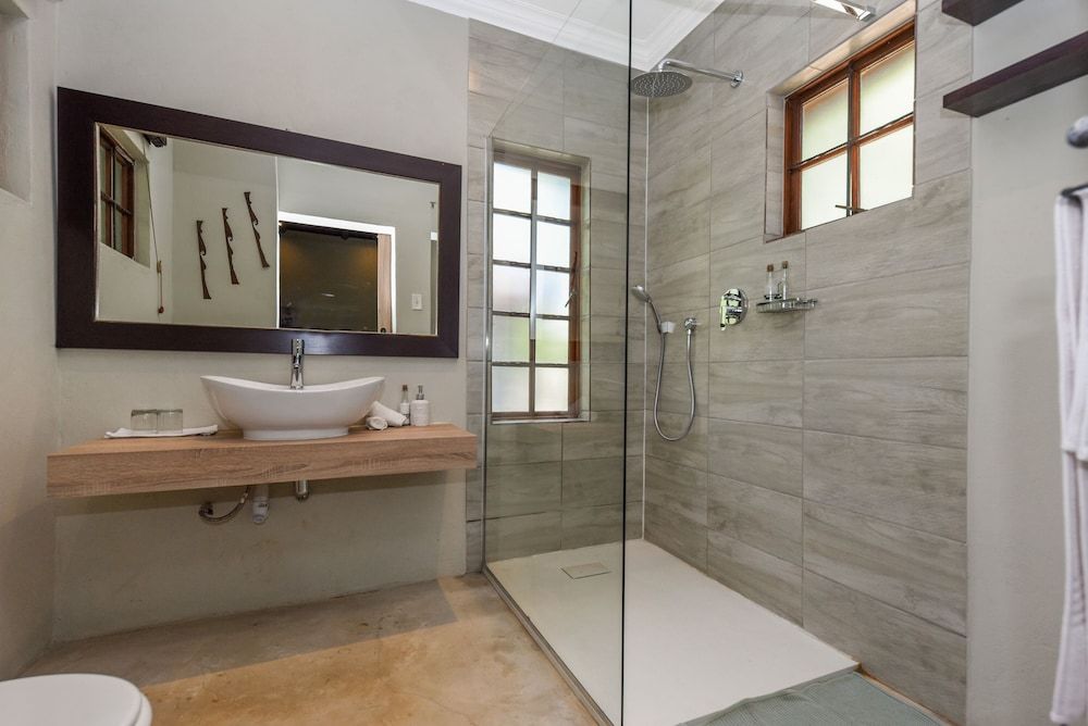 Mziki Safari Lodge Superior Chalet, 1 Double Bed with Sofa bed, Patio, Garden Area 10