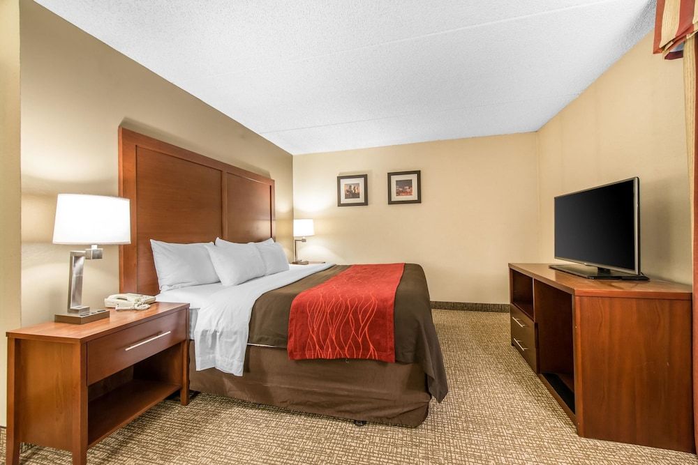 Comfort Inn & Suites Denver Northfield Room, 1 King Bed, Accessible, Non Smoking (Mobility, Accessible Tub) 4