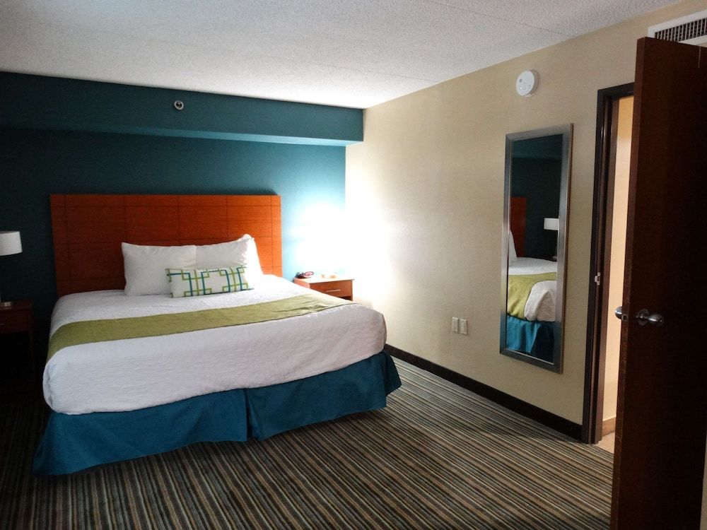 Suite, 1 Queen Bed, Accessible, Refrigerator & Microwave (with Sofabed)