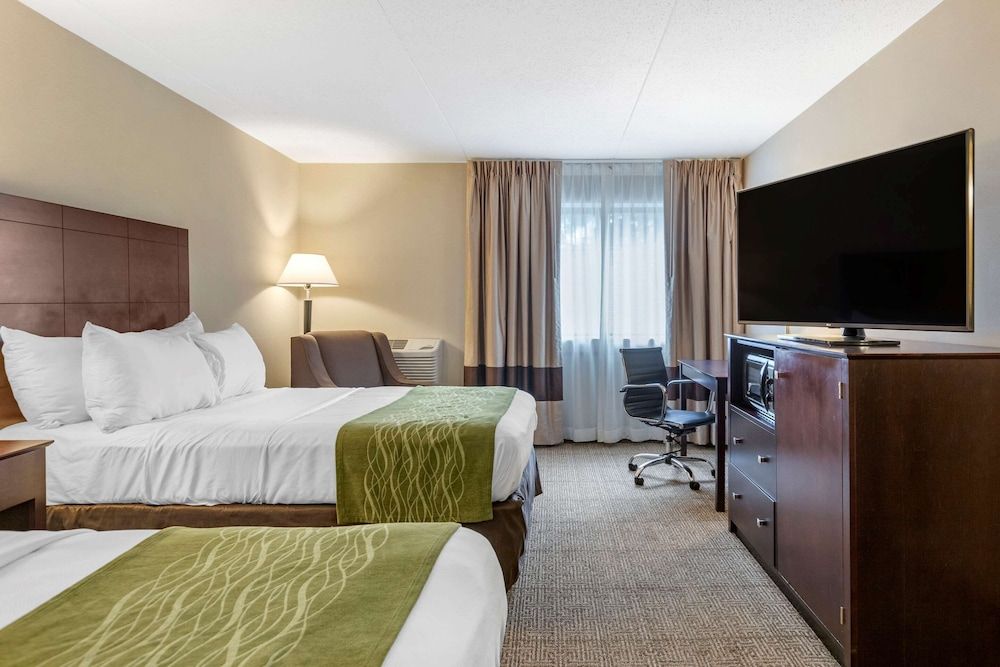 Room, 2 Double Beds, Non Smoking, Balcony