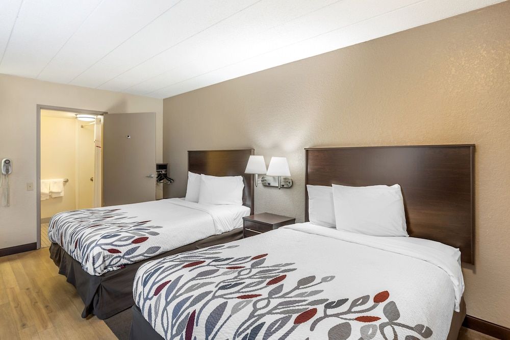 Red Roof Inn Danville, PA Standard Room, 2 Double Beds, Accessible (Smoke Free) 2