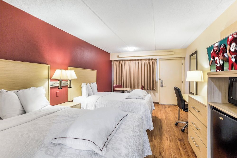 Premium Room, 2 Double Beds (Upgraded Bedding & Snack, Smoke Free)