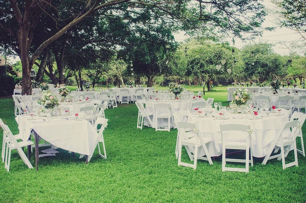 Outdoor Wedding Area
