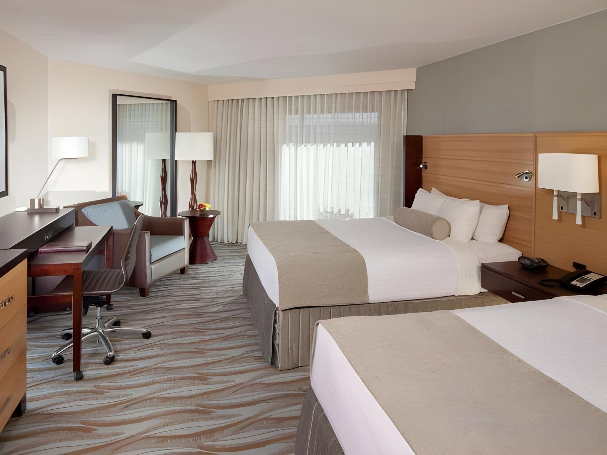 Partial Ocean View Two Queens