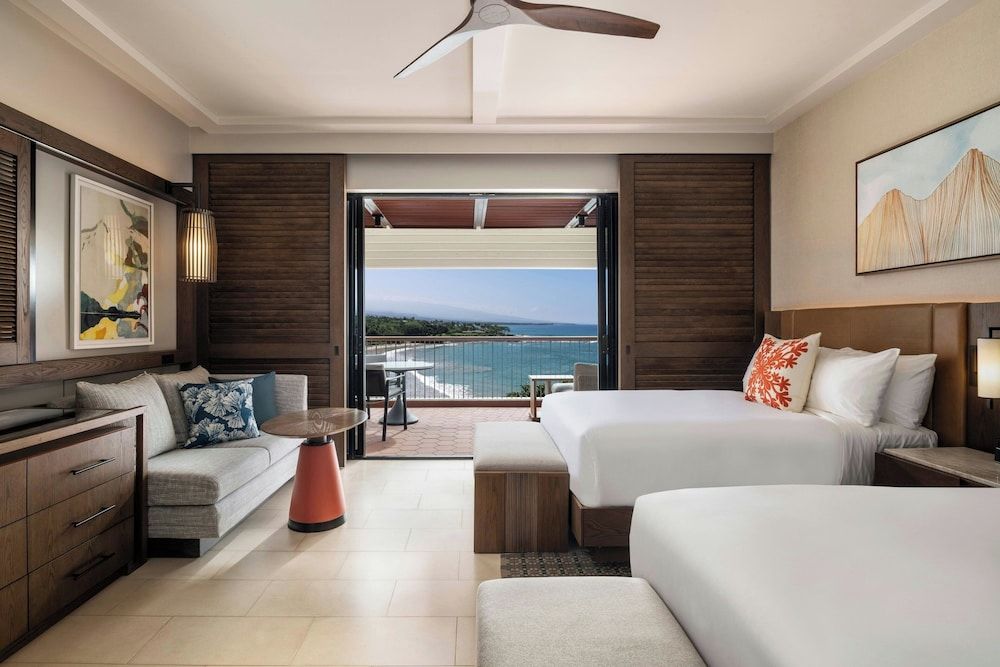 Room, 2 Double Beds, Ocean View, Tower (Newly Renovated)