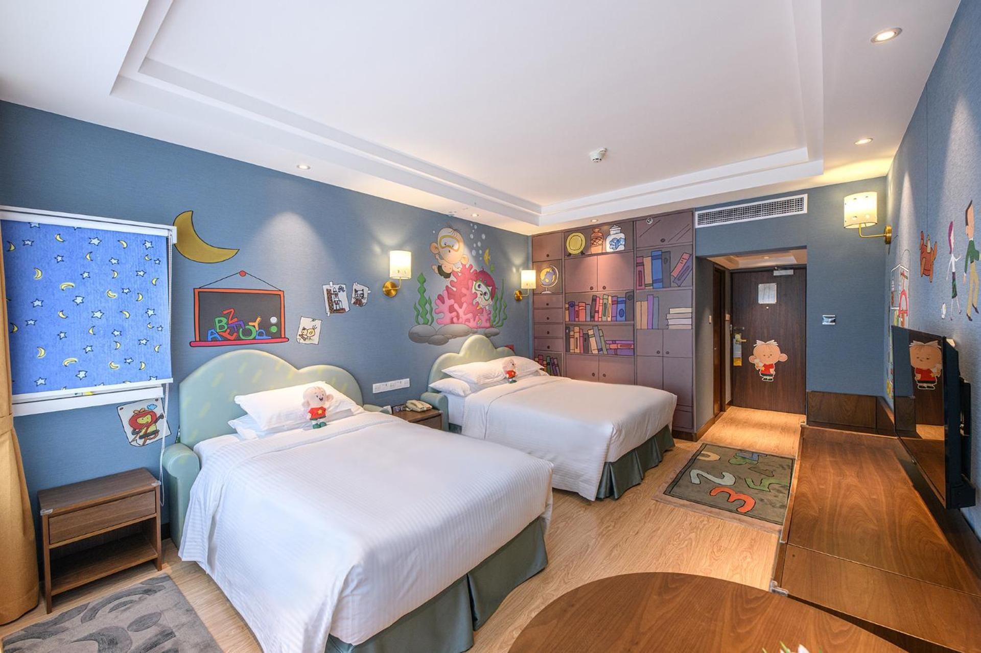 2 Twin Beds Standard Kids Theme