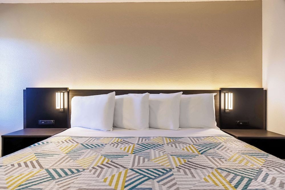Standard Room, 1 King Bed, Non Smoking, Refrigerator & Microwave