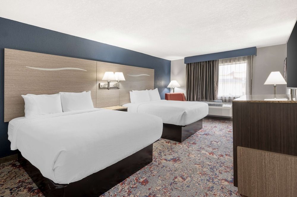 Standard Room, 2 Queen Beds, Non Smoking, Refrigerator & Microwave
