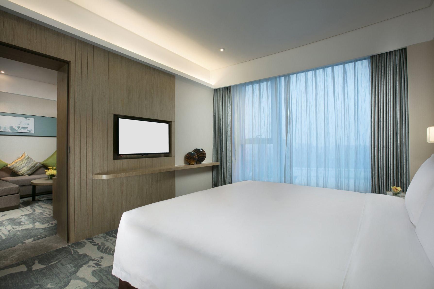 1 King 1 Bedroom Suite With Living Area