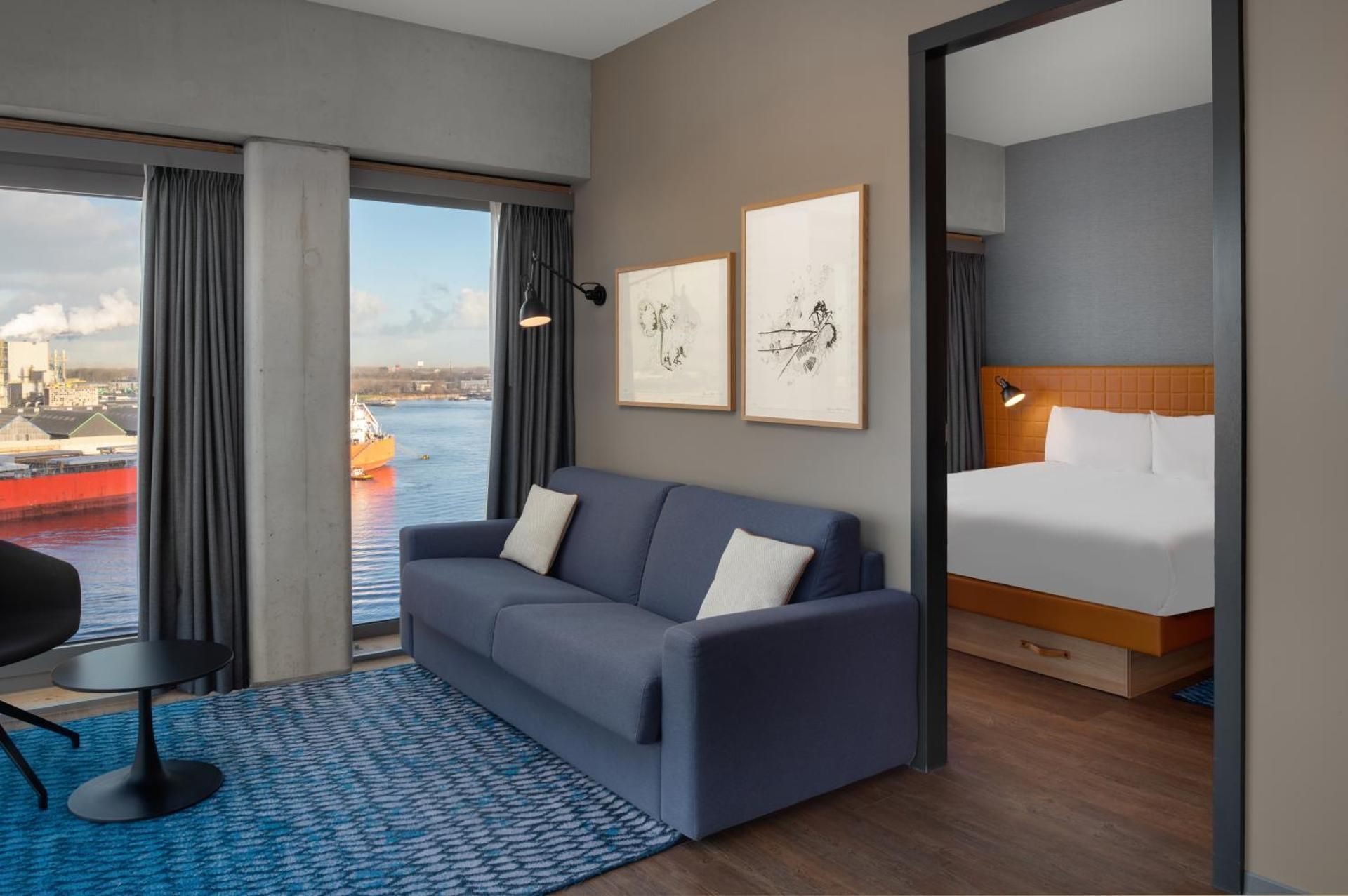 One-Bedroom Corner Suite - High Floor