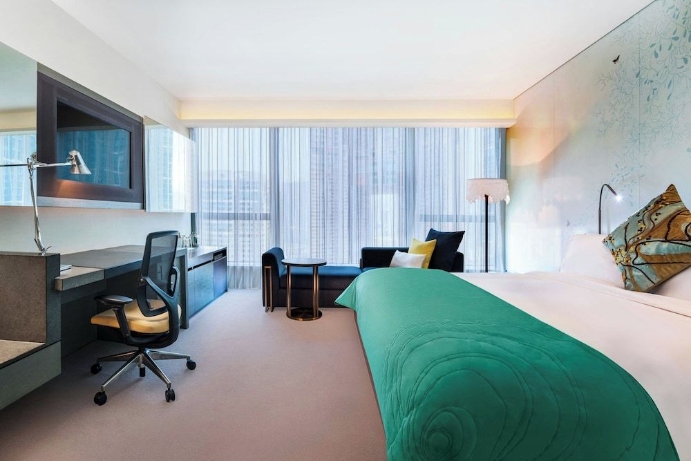 W Hong Kong Wonderful Room, Room, 1 King Bed, City View 2