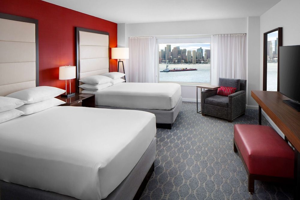 2 Double Beds Room with Harbor View