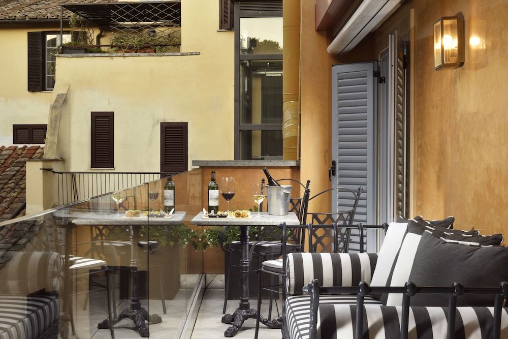 Hotel De' Ricci - Small Luxury Hotels of The World Suite, Balcony 4
