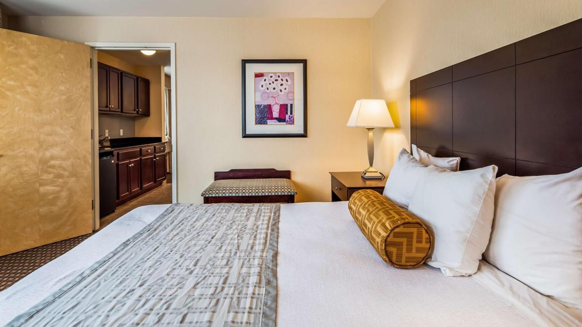 Suite-1 Queen Bed, Nonsmoking, Separate Living Area, Sofabed