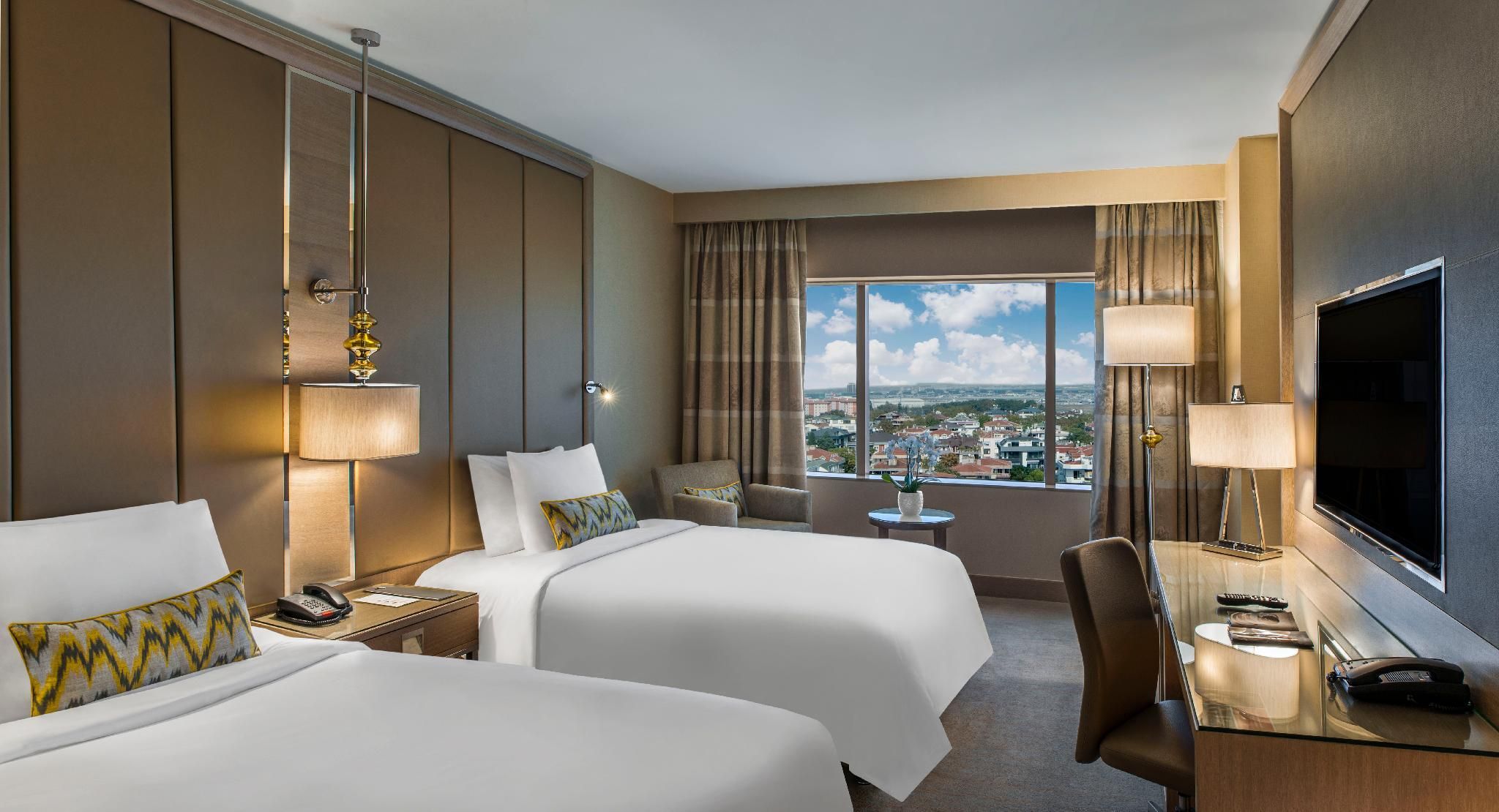Deluxe City 2 Twin Beds, Guest room, 2 Twin, City view