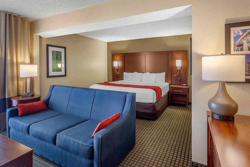 Suite, 1 King Bed with Sofa bed, Non Smoking