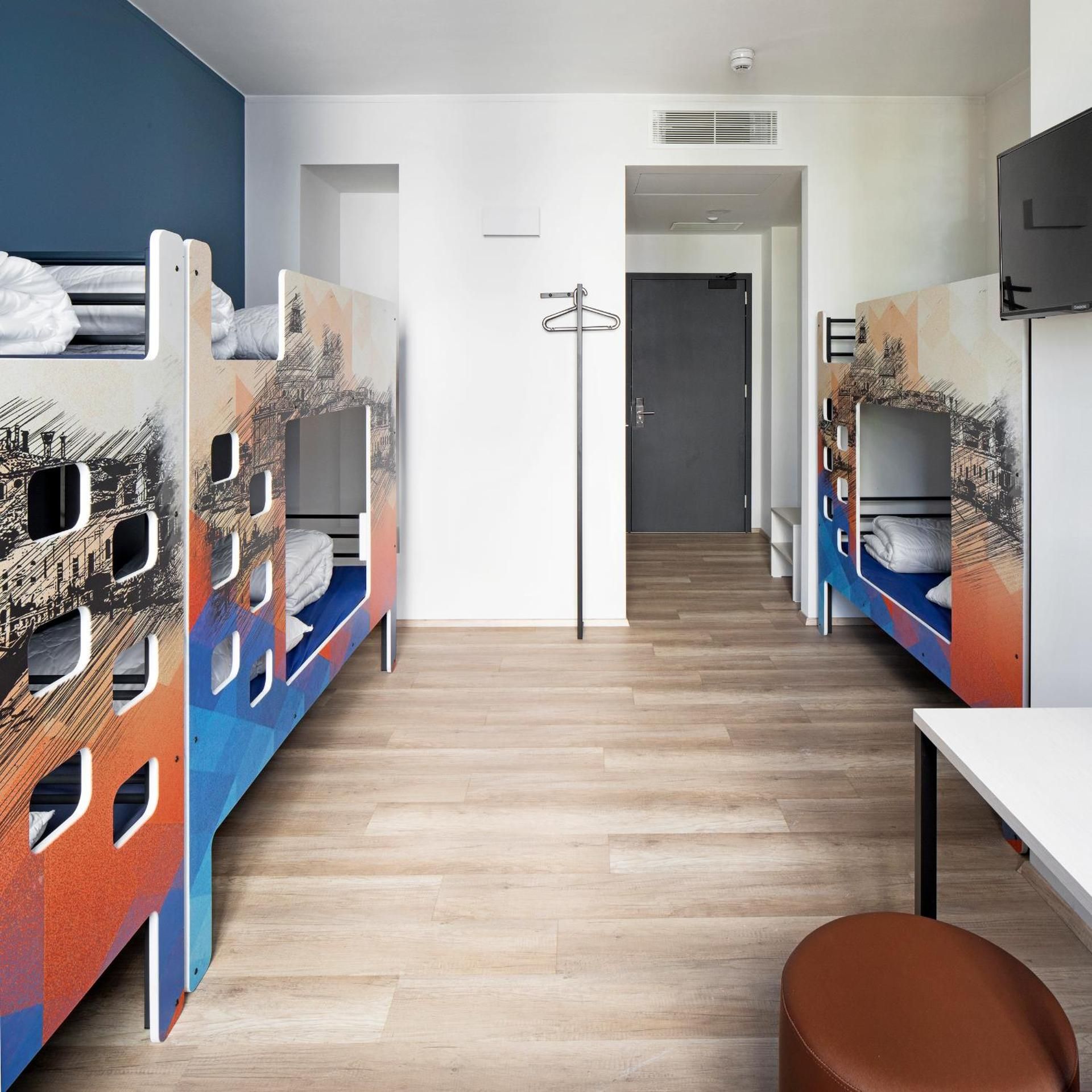 Bed in 8-Bed Dormitory Room