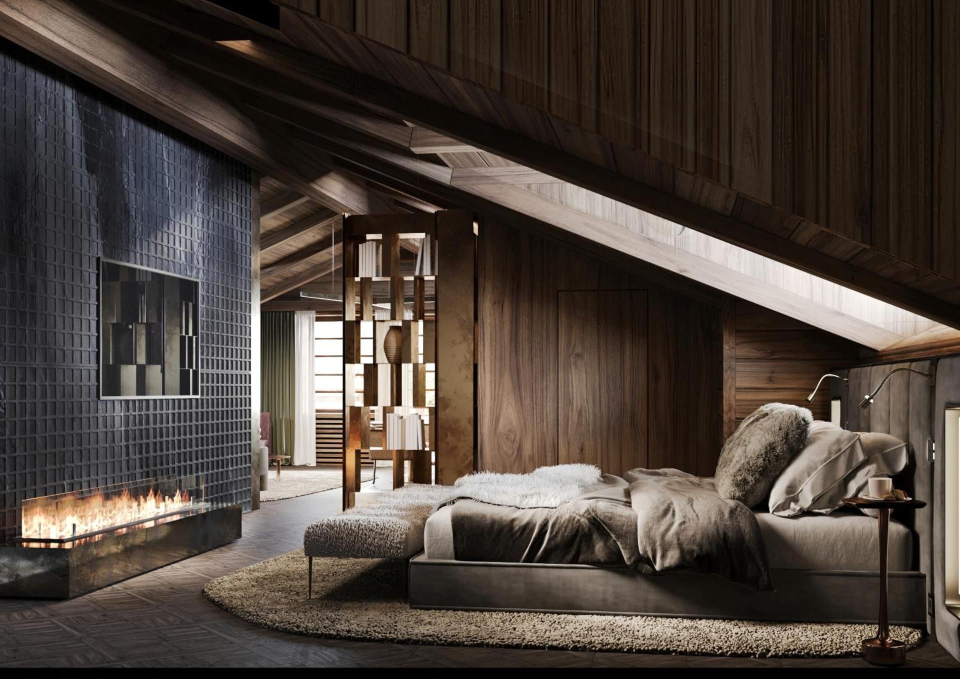 Penthouse Suite with Mountain View and Panoramic Terrace