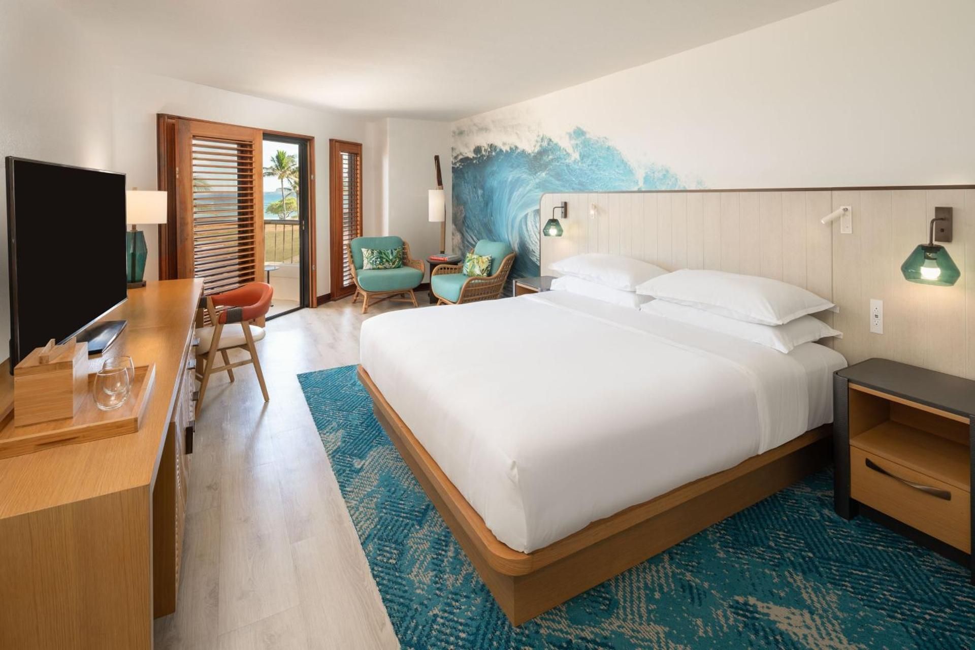King Room with Ocean View - Hearing Accessible