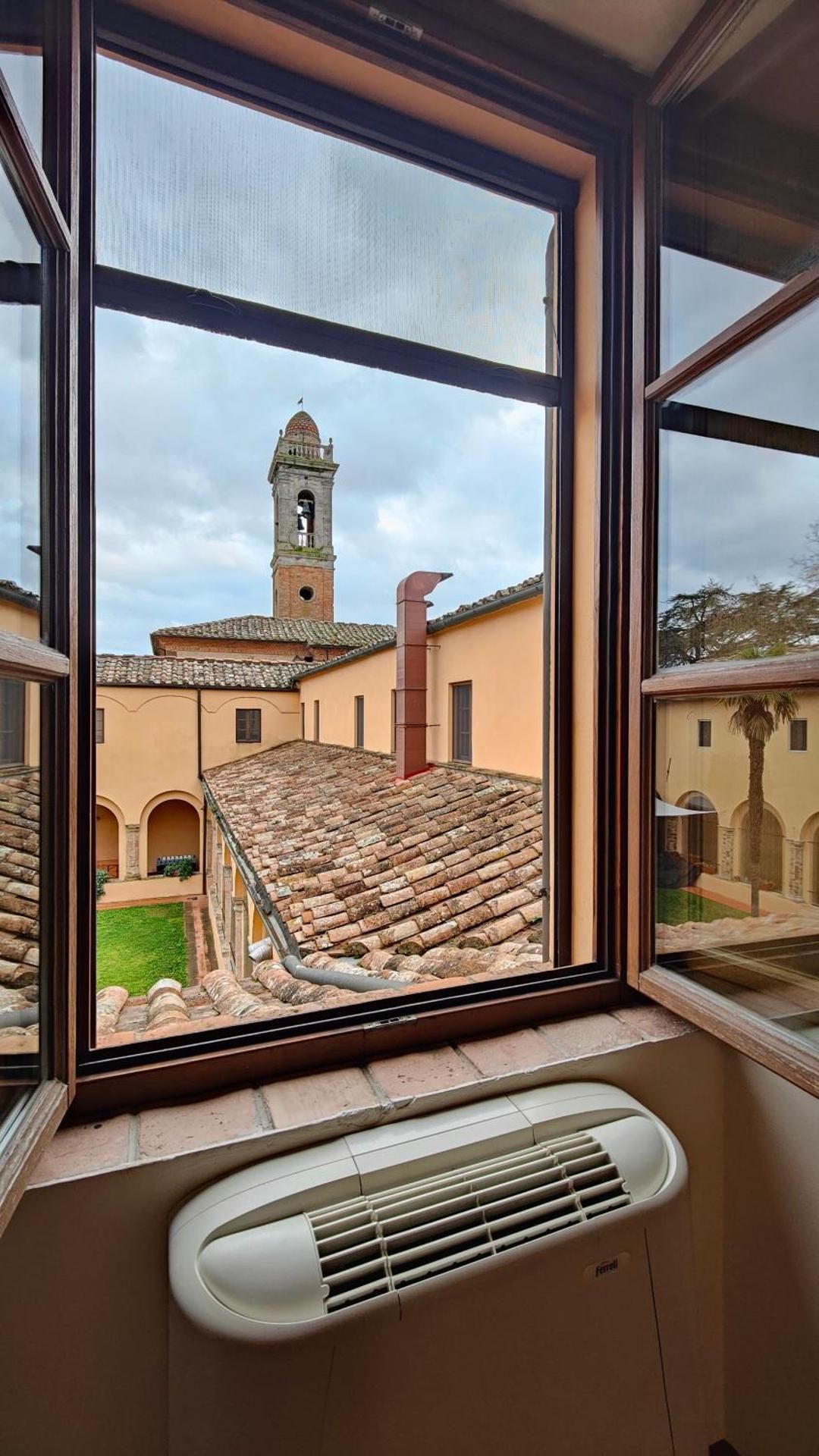 Chiostro Delle Monache Hostel Volterra Standard Double Or Twin Room With Garden View 3