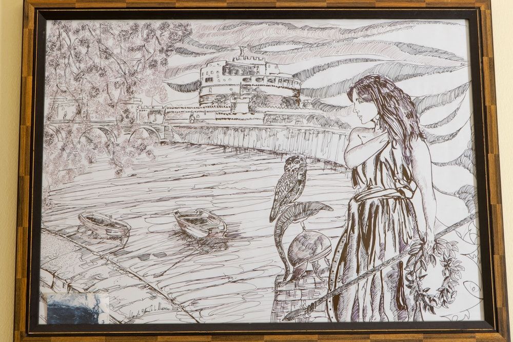 Annette Double Room (extra bed - external private bathroom) 5