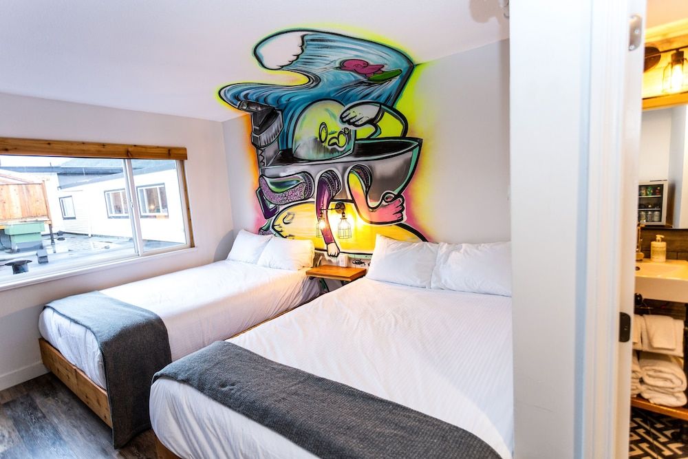 Crash Hotel Squamish Standard Room, 2 Queen Beds (Noise Impacted)