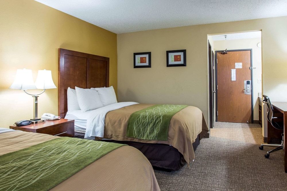 Double Room, 2 Double Beds, Non Smoking