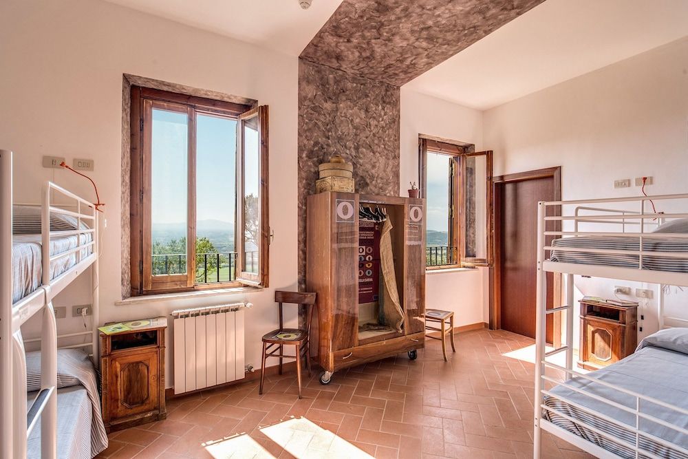 ecOstello Magliano Sabina Shared Dormitory, Multiple Beds, Private Bathroom, Valley View 11