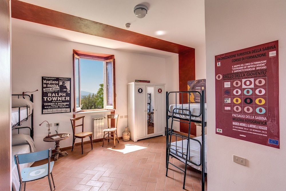ecOstello Magliano Sabina Shared Dormitory, Multiple Beds, Private Bathroom, Valley View 8