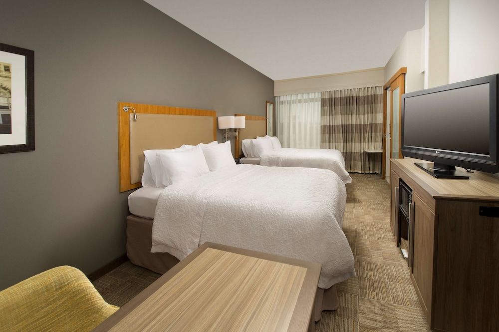 Room, 2 Queen Beds, Non Smoking, Refrigerator & Microwave