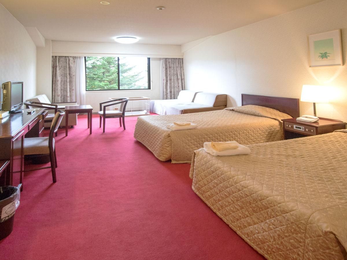 Classic Room with 2 single beds and 1 sofa bed, Dog-friendly